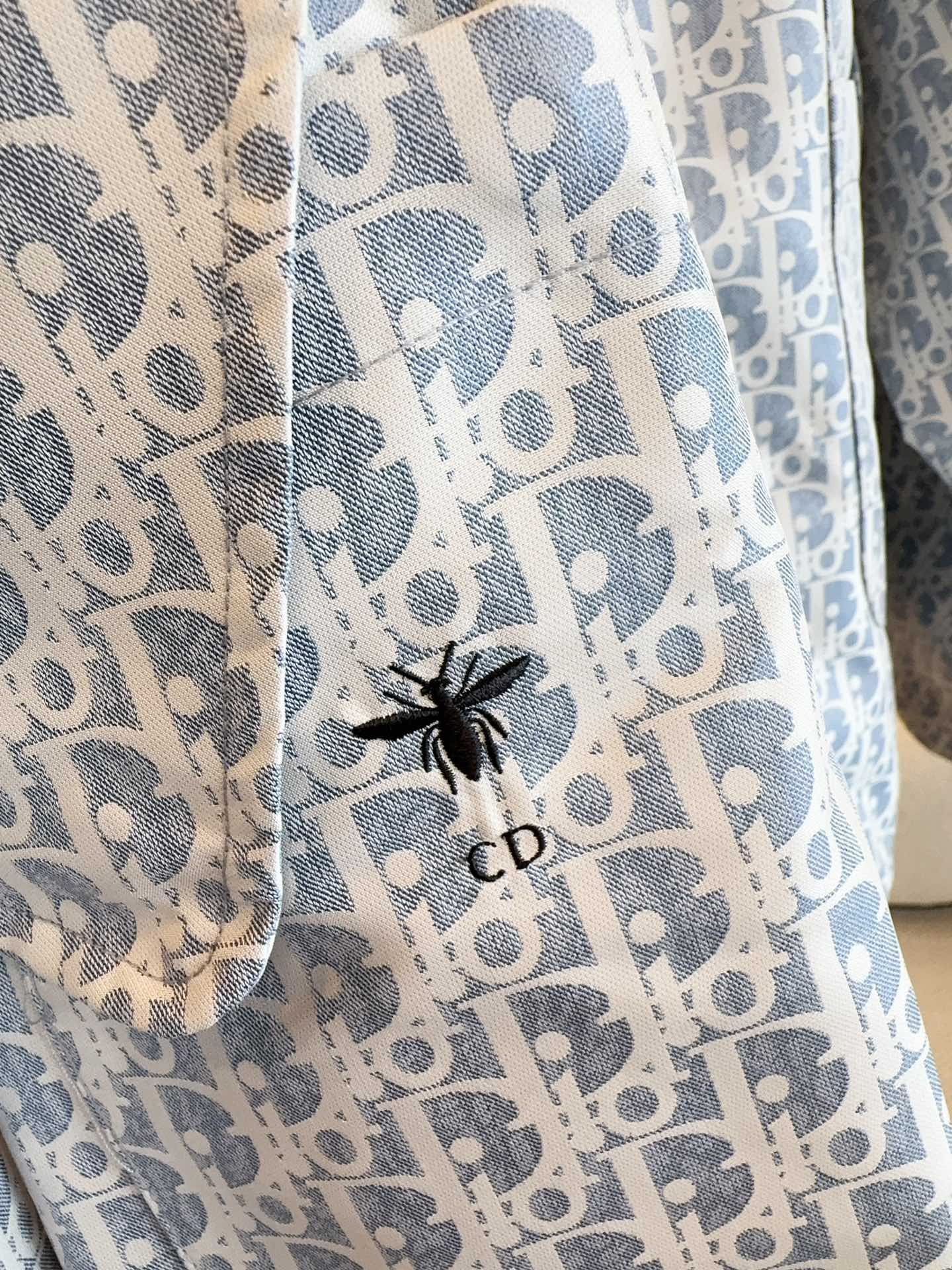 CD 25 Jacket Light Blue Polyester