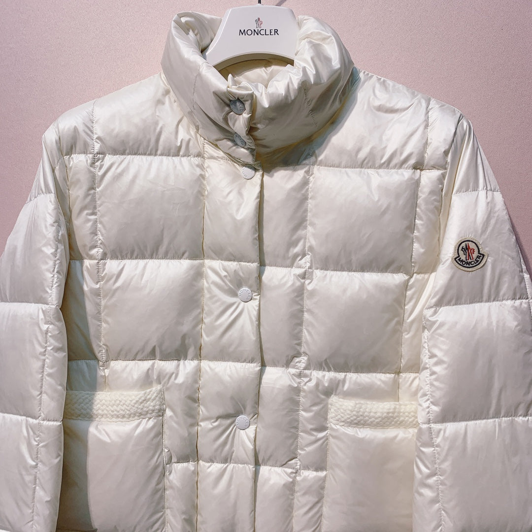Moncler 25 Plaid Down Jacket Polyester 301730