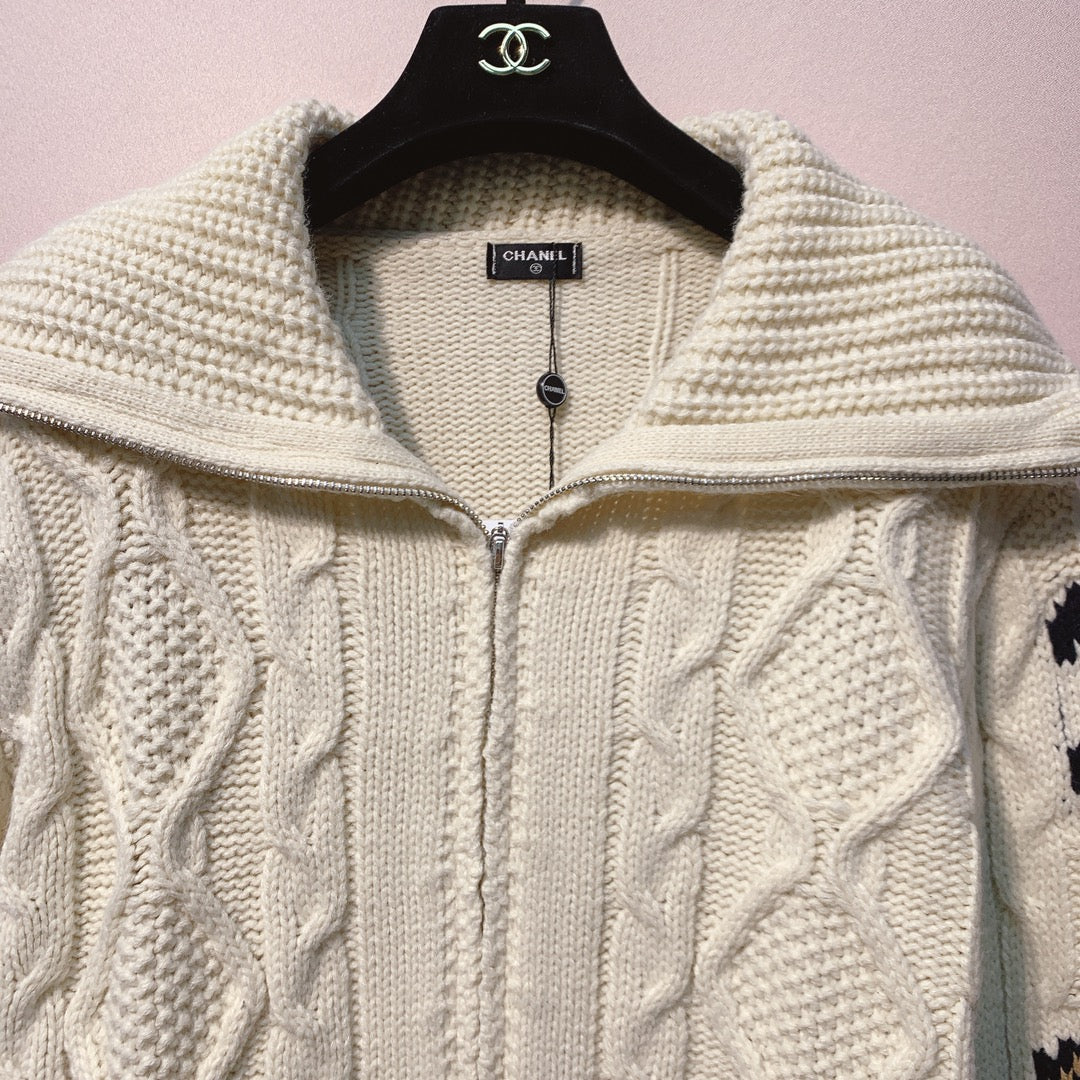 CC 25 Jacket White Wool 296106