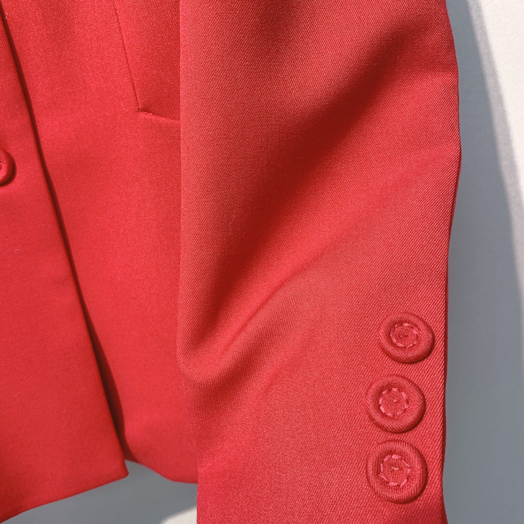 CD 25 Suit Red Wool 320122