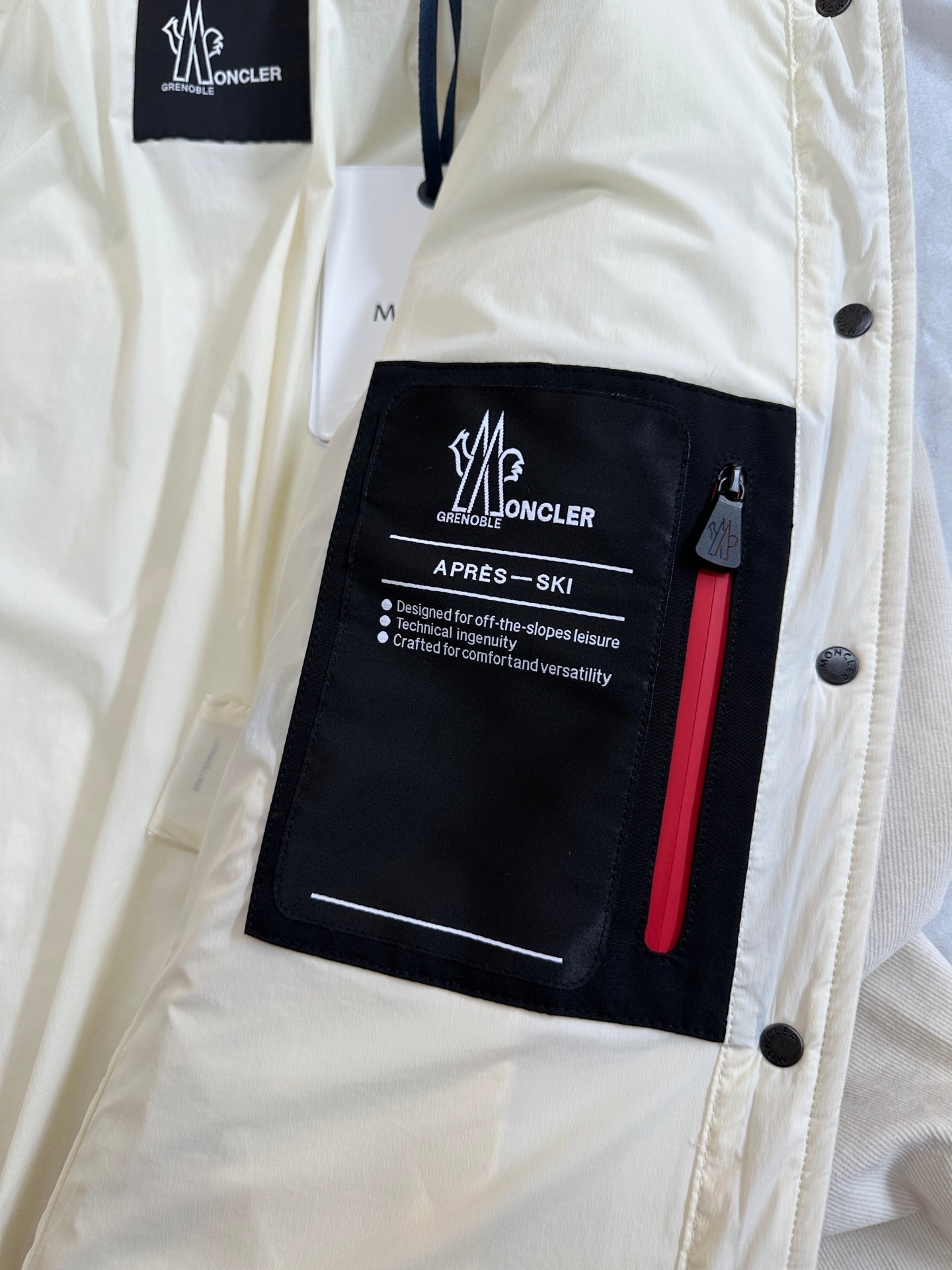 MC 2025 Jacket Cream Cotton Nylon
