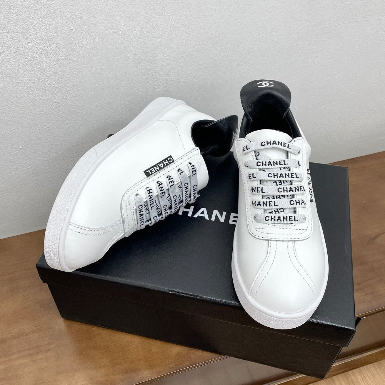 CC Classic Sneaker Black Mix White Cowhide