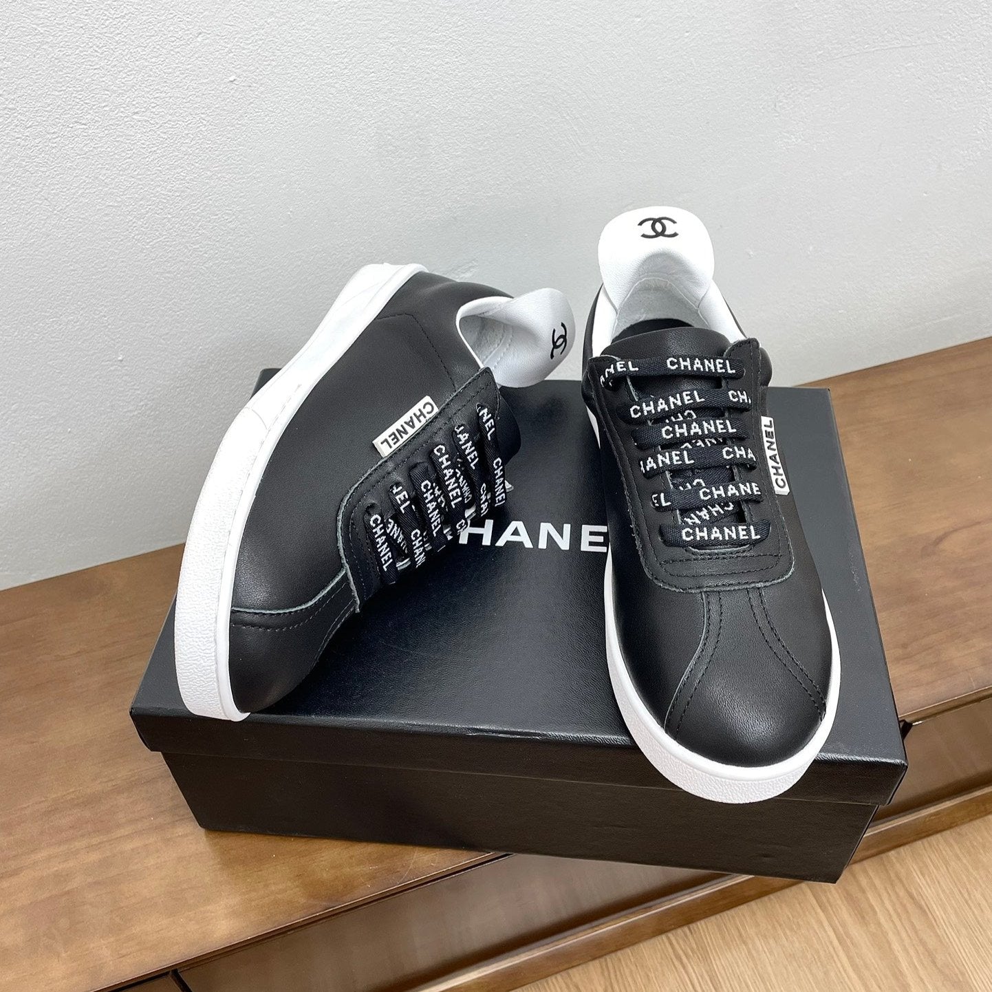 CC Classic Sneaker Black Cowhide