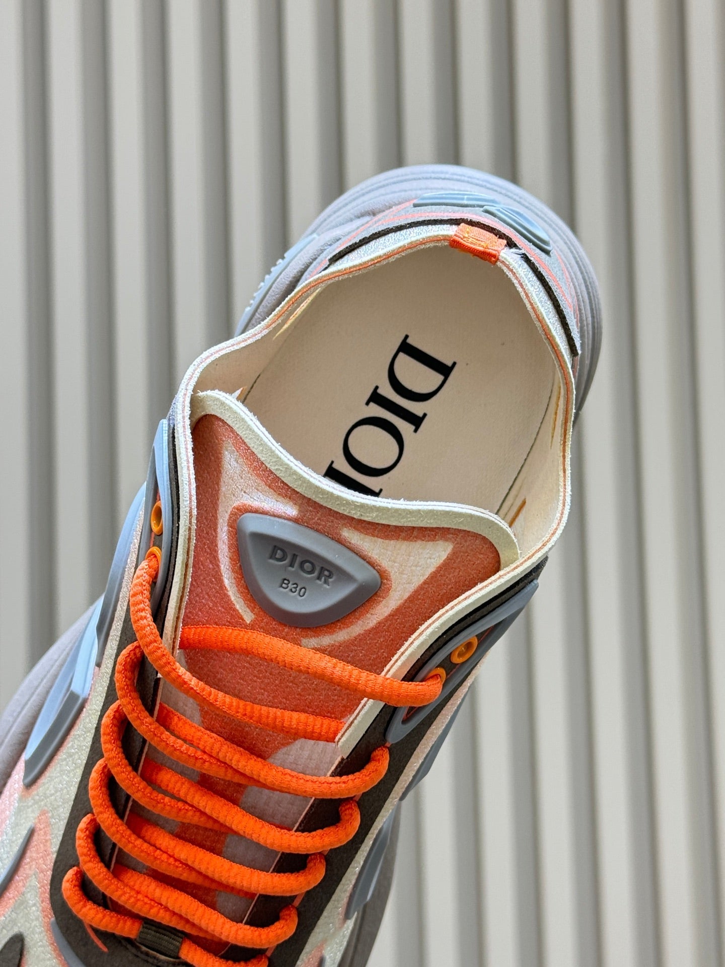 CD 26 B30 Sneaker Orange Silver Gray Mesh TPU 621819