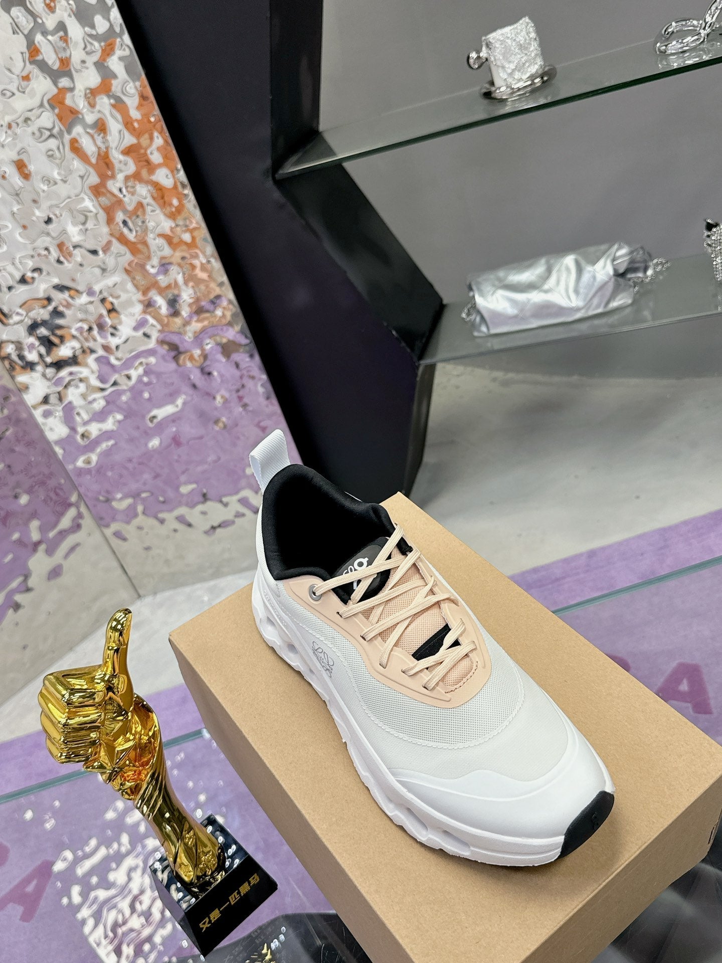 Loewe x Running Cloudtilt2.0 Sneaker White Calfskin 217643