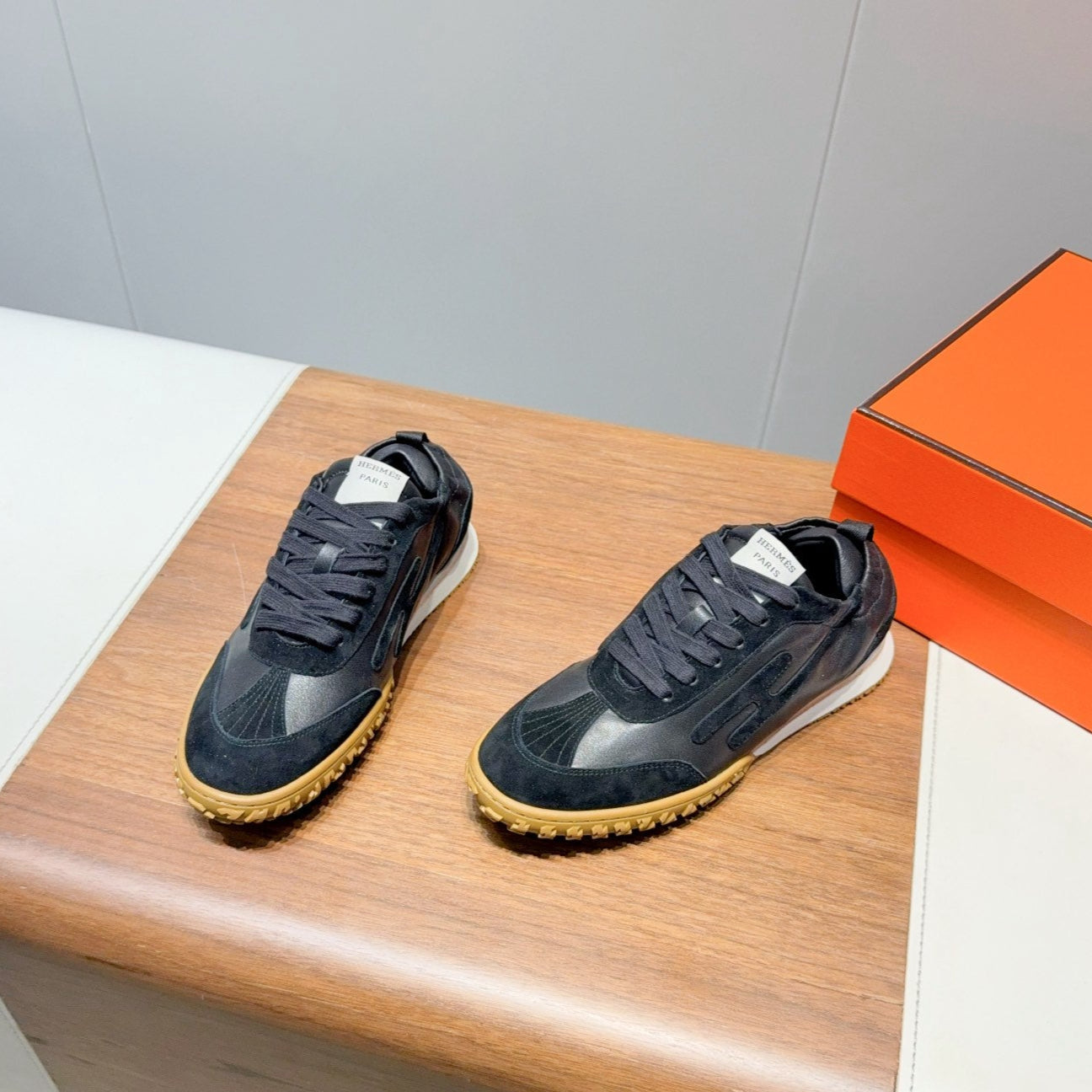 HM Jet Sneaker Black Suede 317312