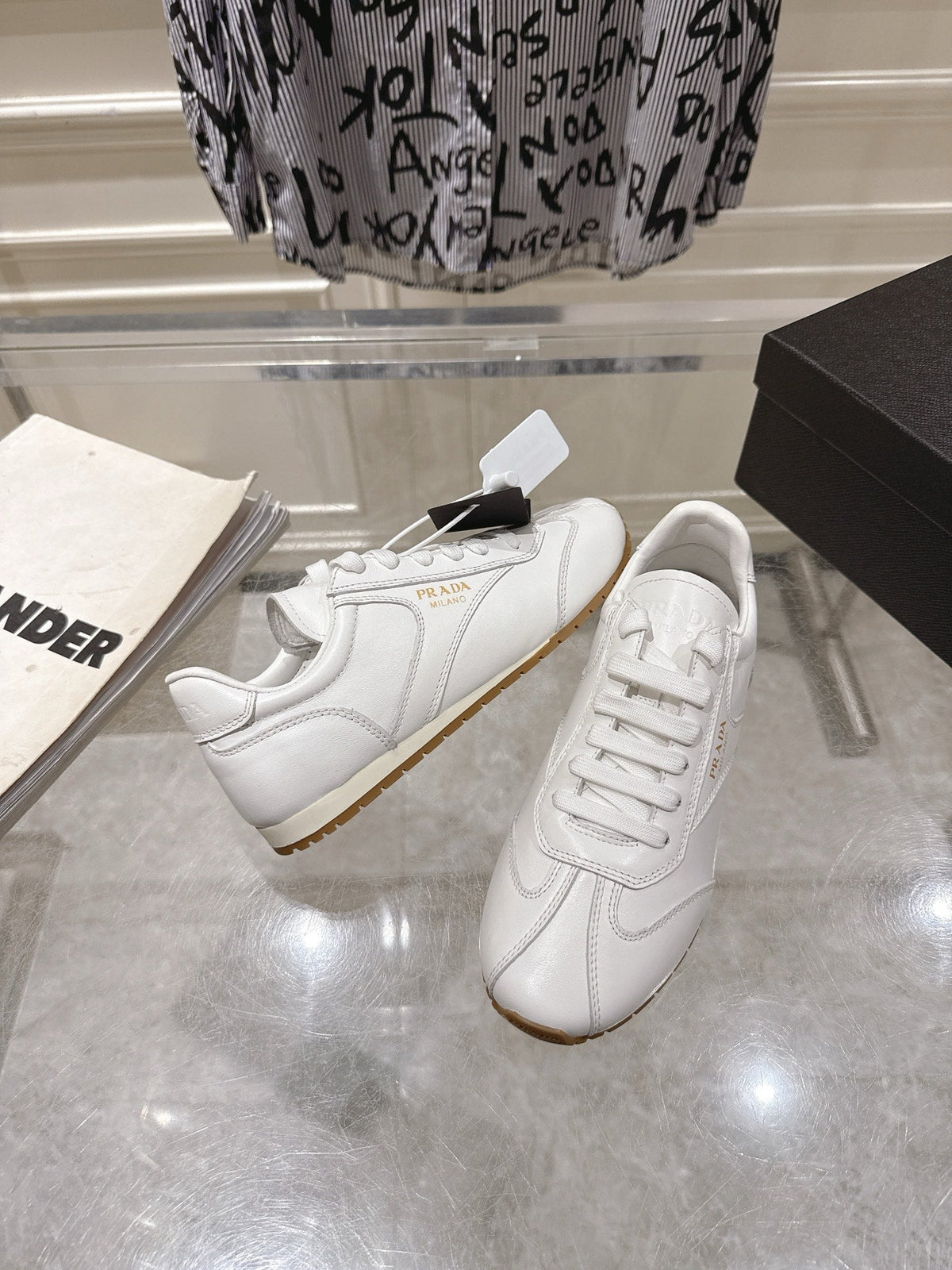 Prada 2026 Re-Nylon Sneakers Suede Leather 148118