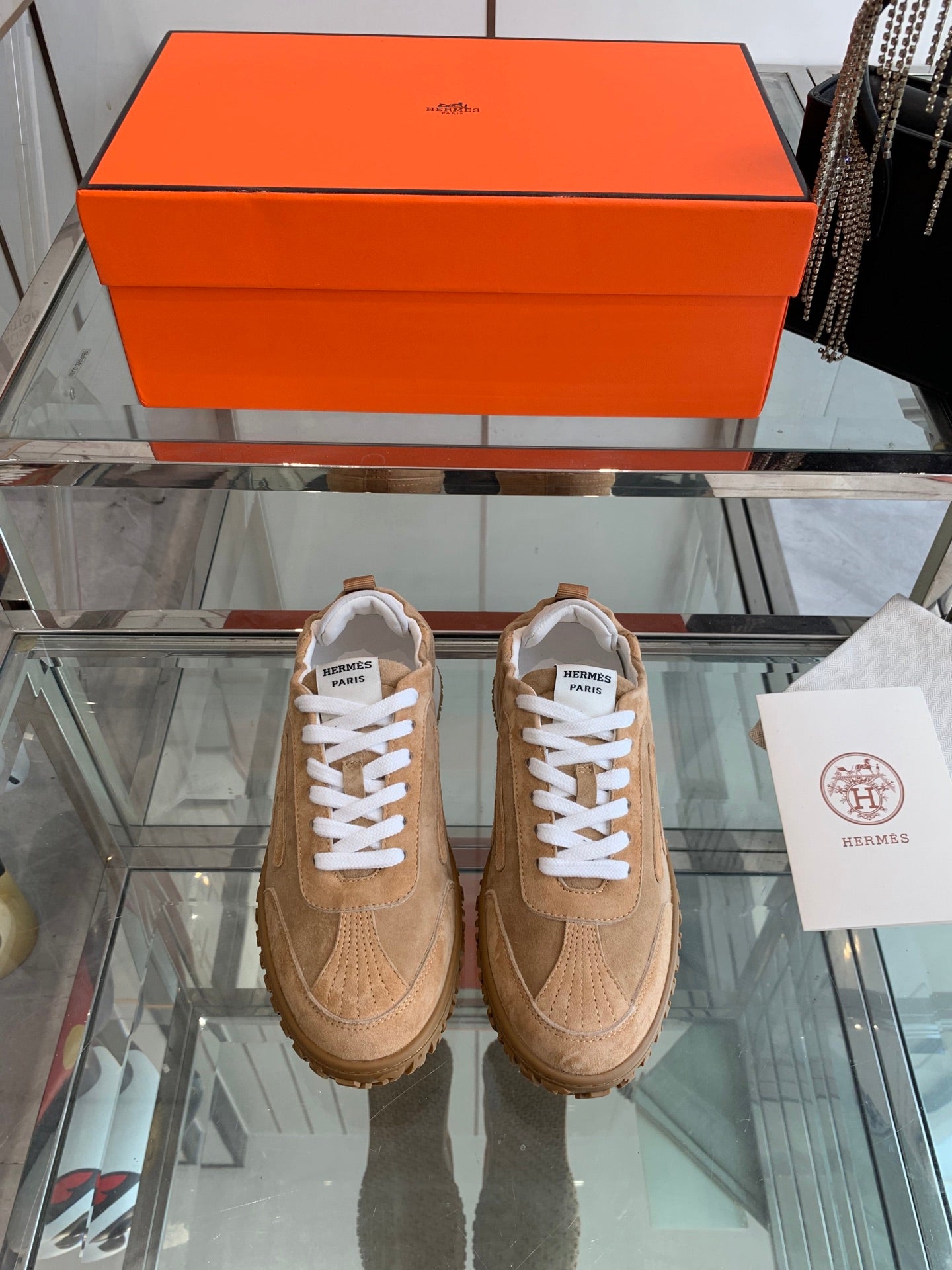 HM Jet Sneaker Brown Suede 292277