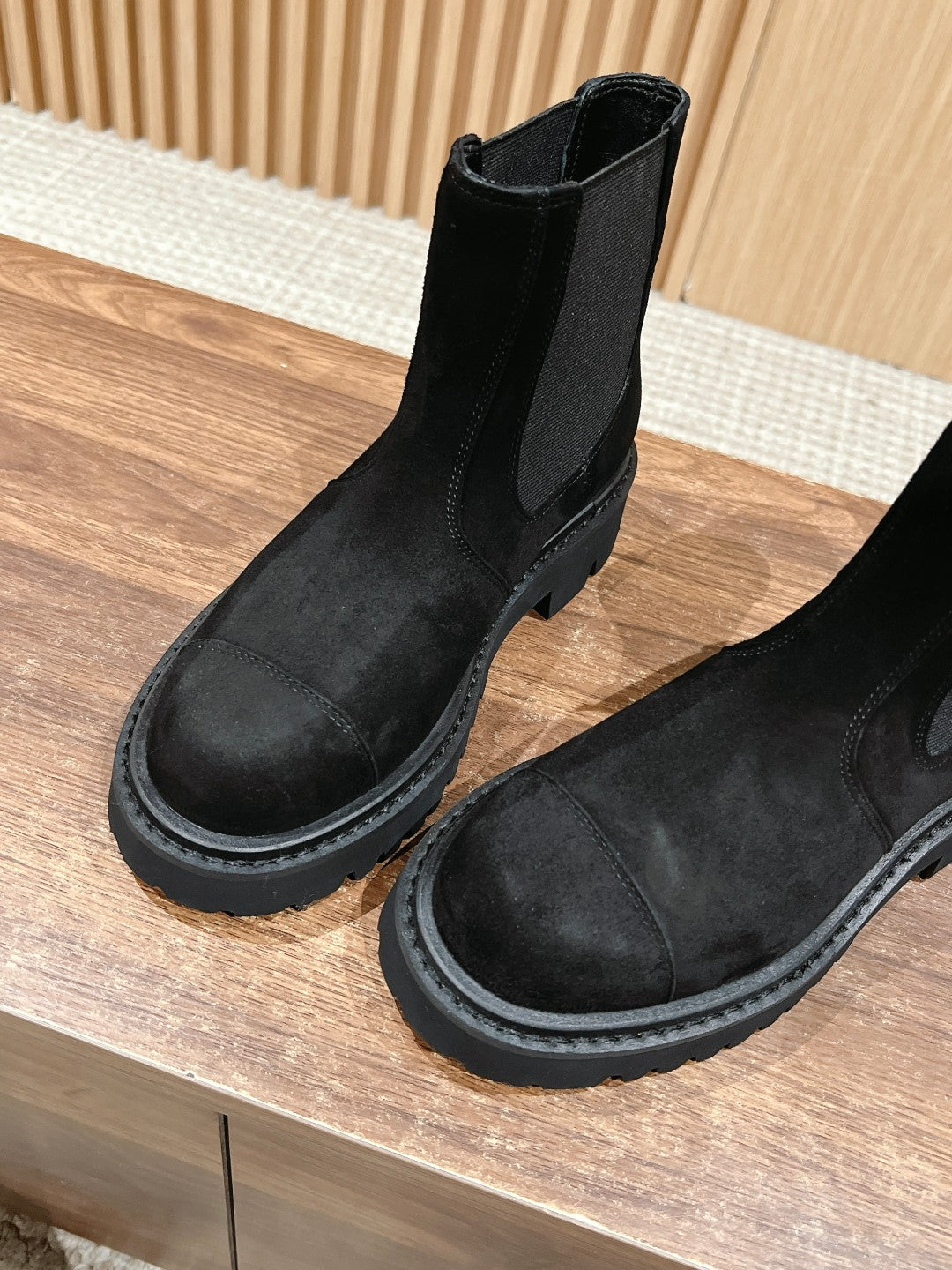 CC Chelsea Ankle Boots Black Suede 937075