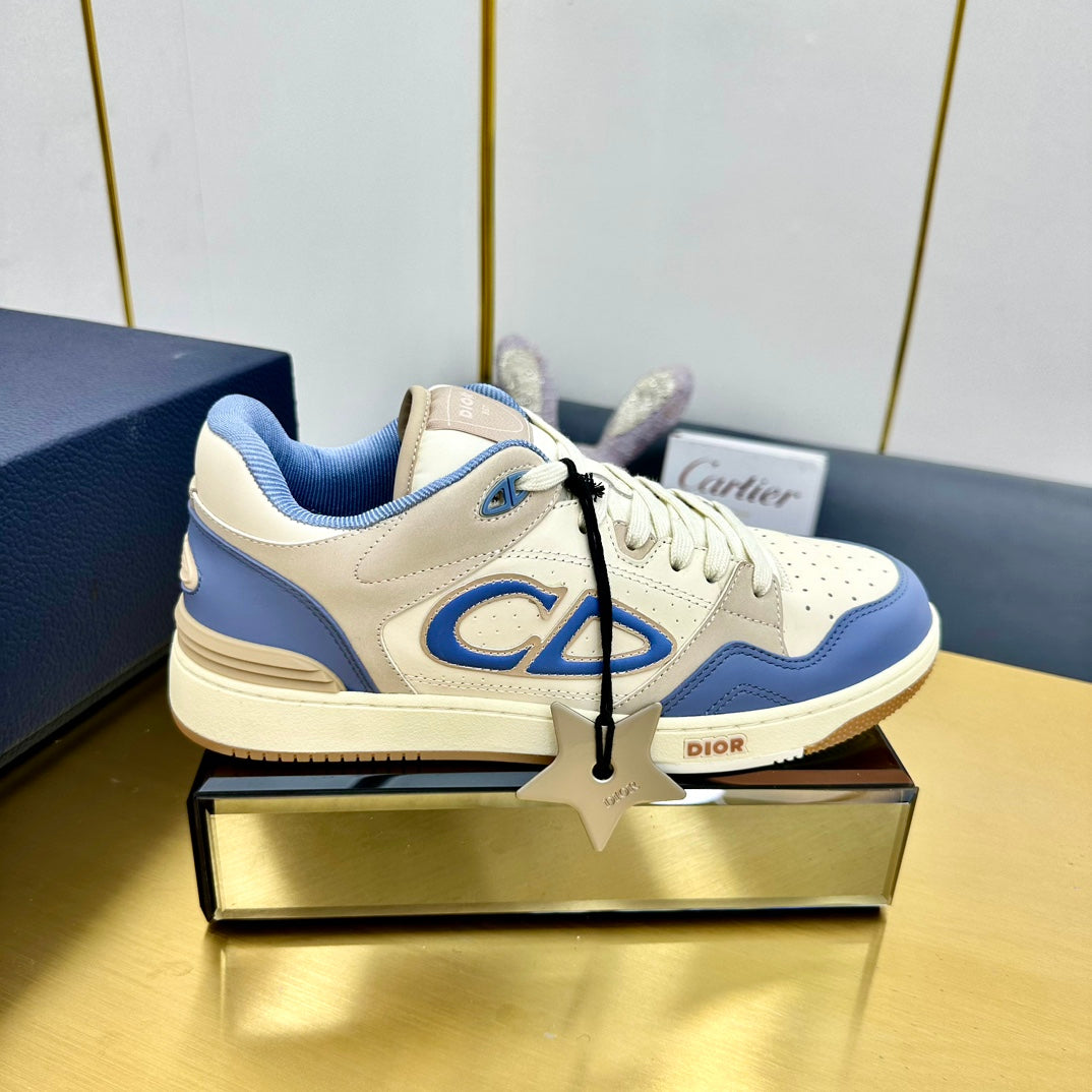 CD B57 Low-Top Sneaker In Blue Calfskin 993849