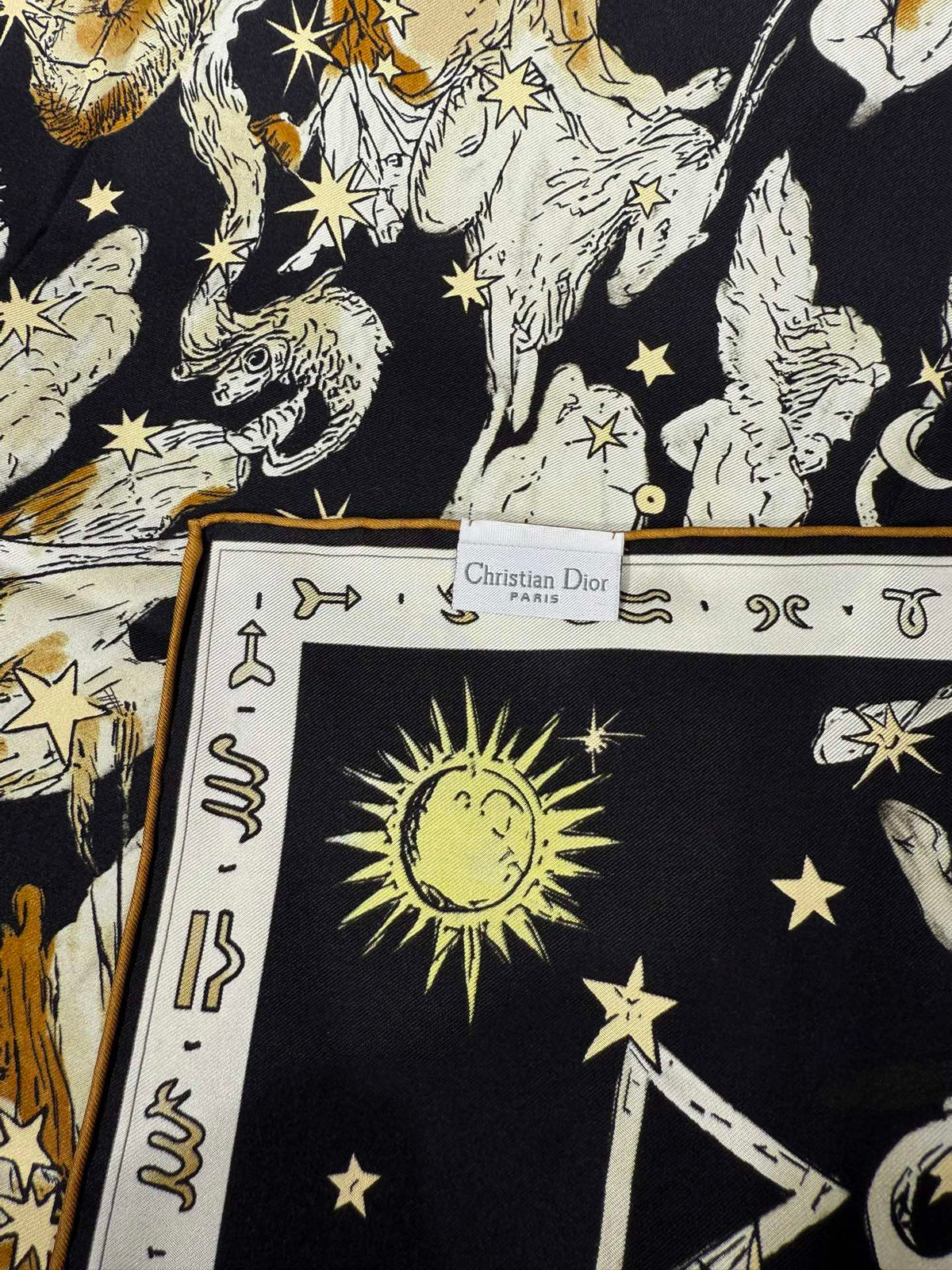 Dior 2026 Night of Dreams Scarf 90cm Silk 198297