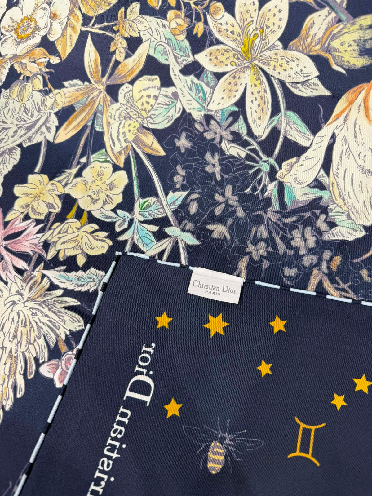 Dior 2026 Rosier Scarf 90cm Silk 198320