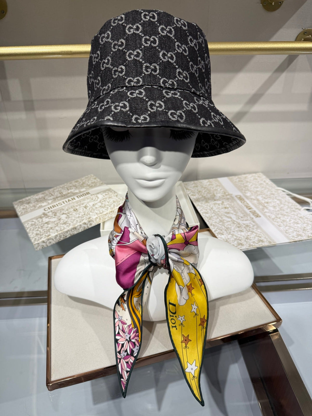 Dior 2026 Avenue Scarf 120mm Silk 209106