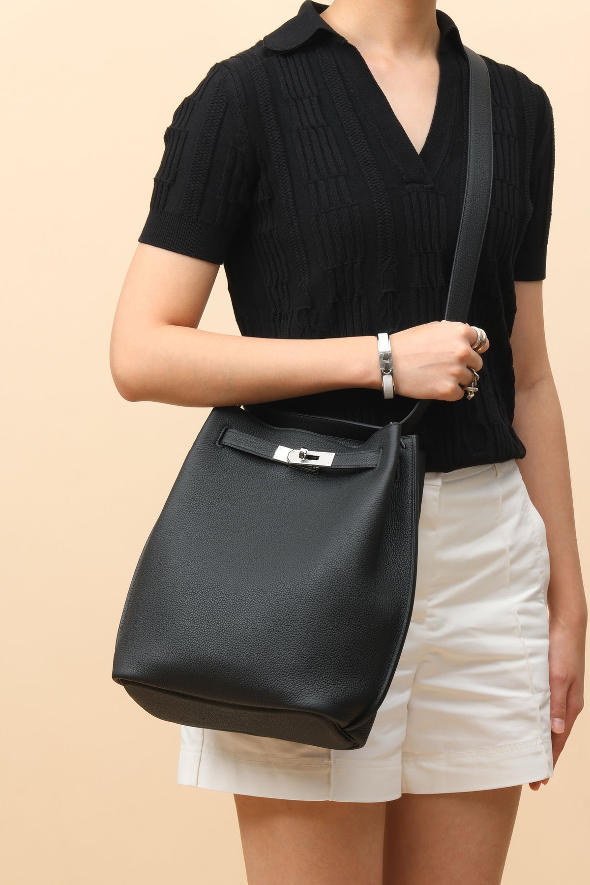 High-end Hermes 2026 So Kelly 33cm Togo Leather