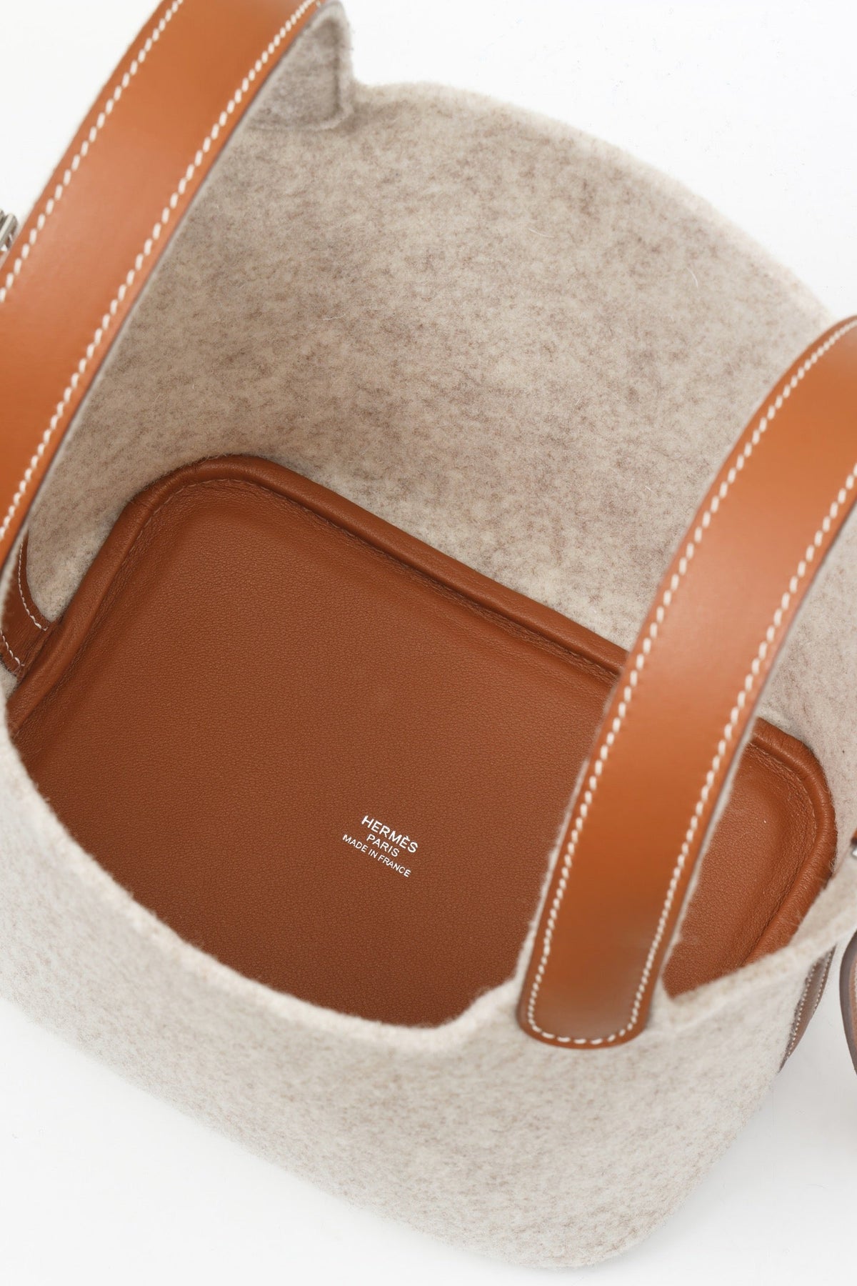 High-end Hermes 2026 Picotin Lock 19 Bag Felt And Swift Calfskin