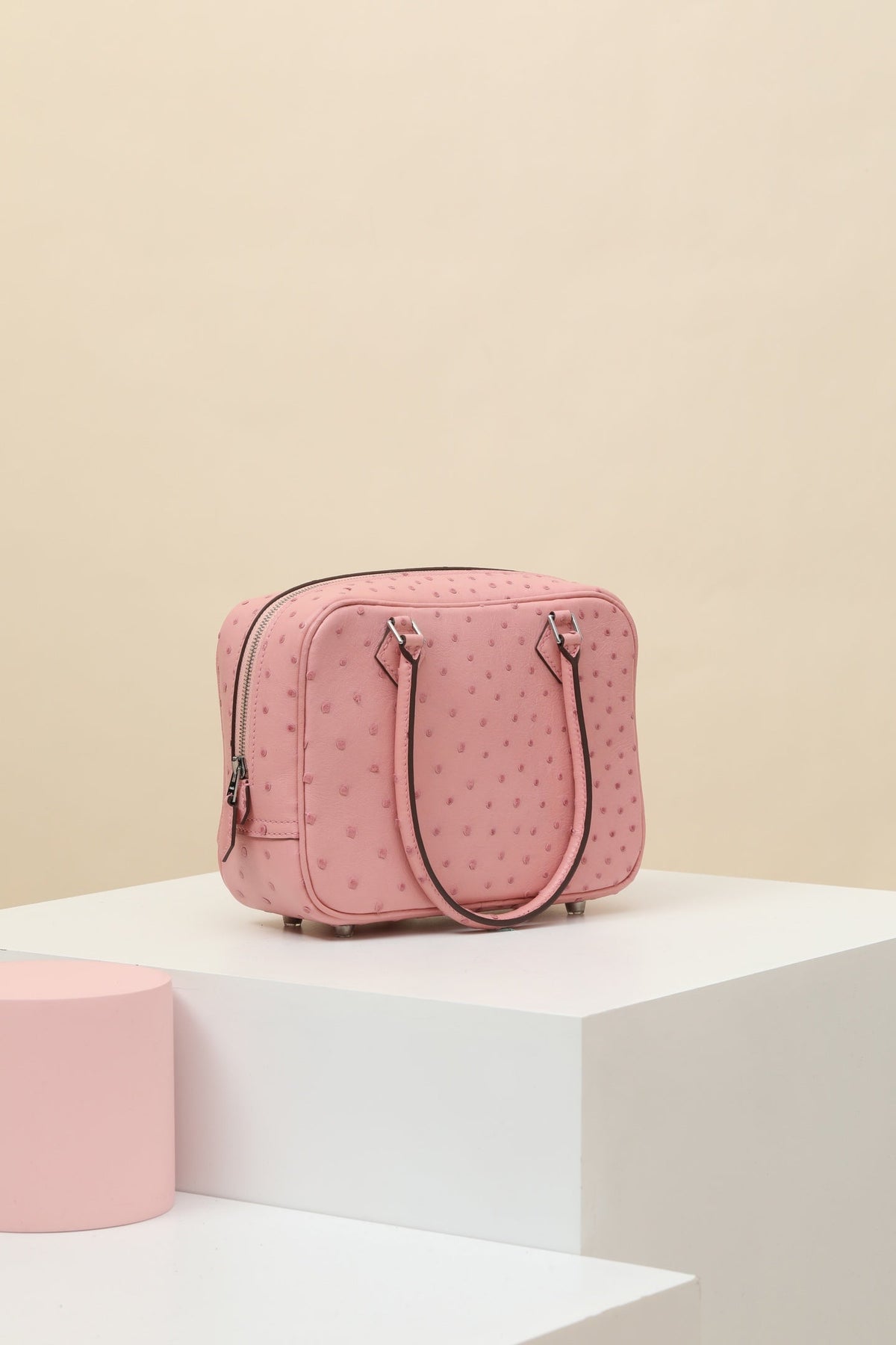 High-end Hermes 2026 Plume Chaine Bag 20cm Ostrich Leather