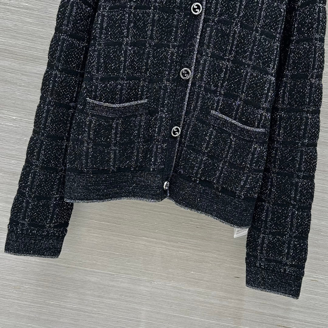 Gucci 2025 Jacket Black Wool Viscose