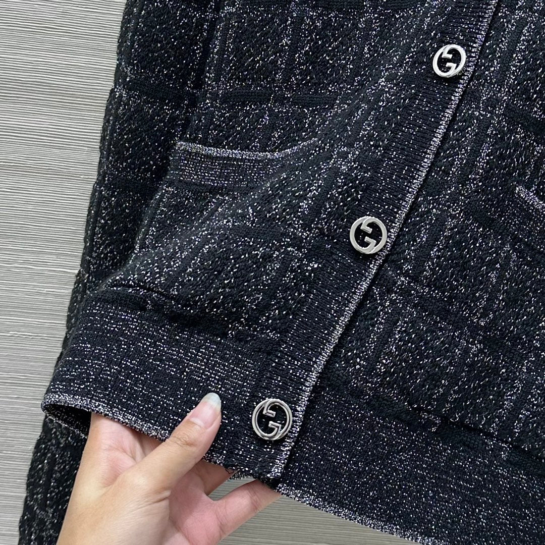 Gucci 2025 Jacket Black Wool Viscose