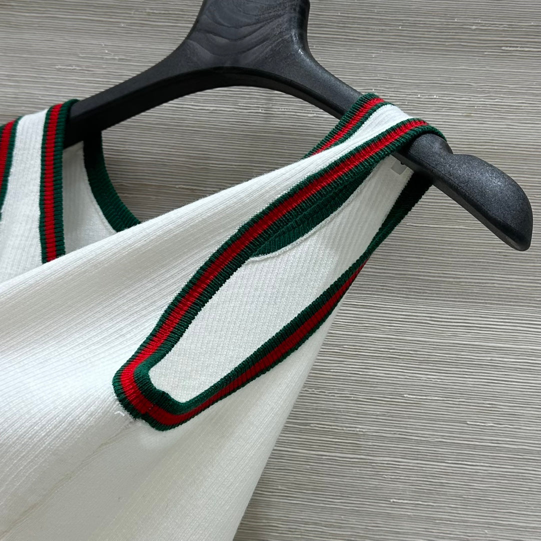 Gucci 2025 Knitted Vest White Wool