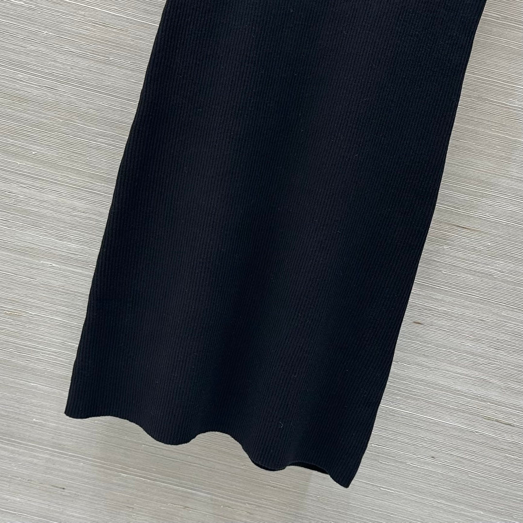 Gucci 25 Knitted Dress Black Viscose