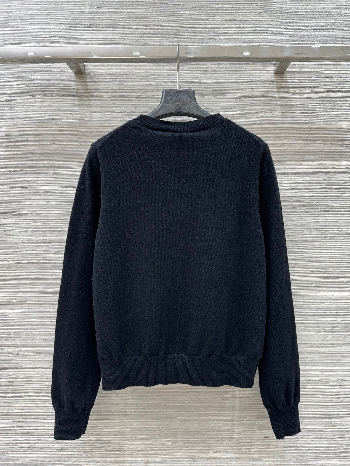 CC 25 Crewneck Sweate Black Cachemire