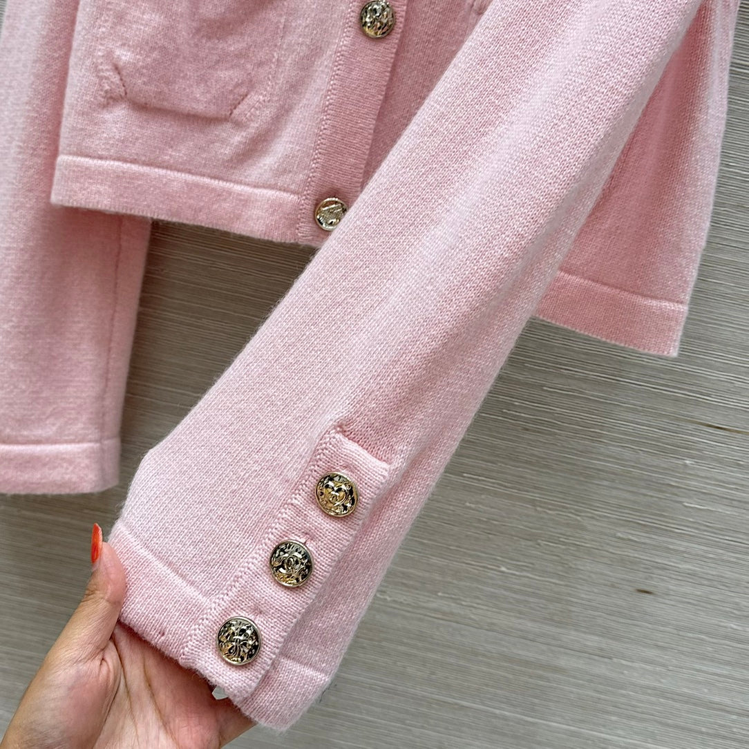CC 25 Cardigan Pink Cashmere