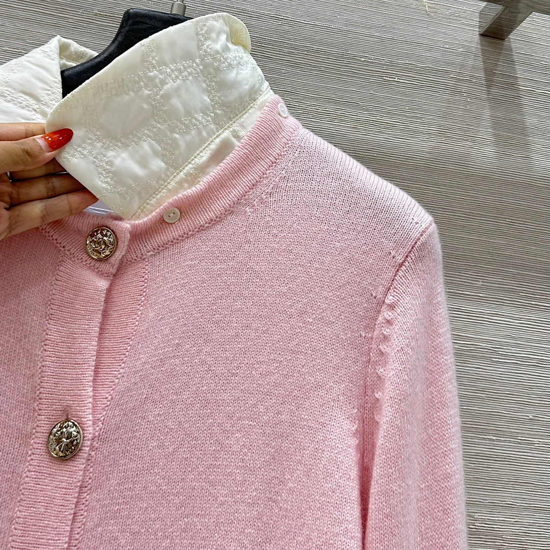 CC 25 Cardigan Pink Cashmere