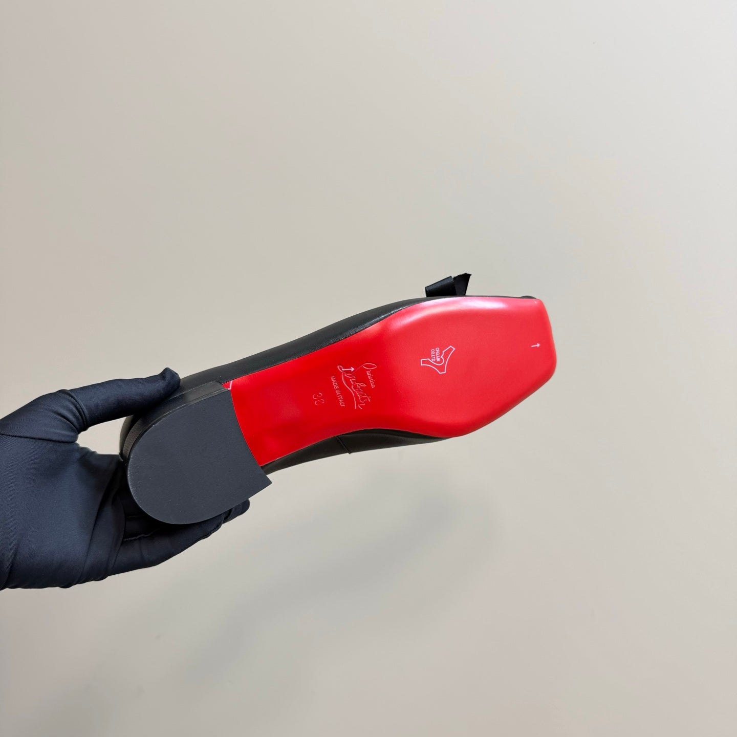 CL Ballet Shoes Black Nappa Lambskin 299717