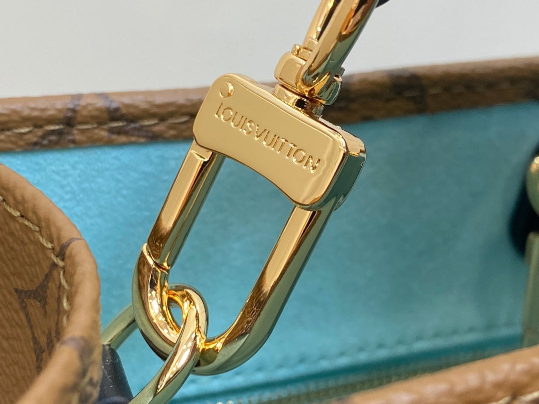 ONTHEGO PM 25CM DUCK BROWN MONOGRAM CANVAS