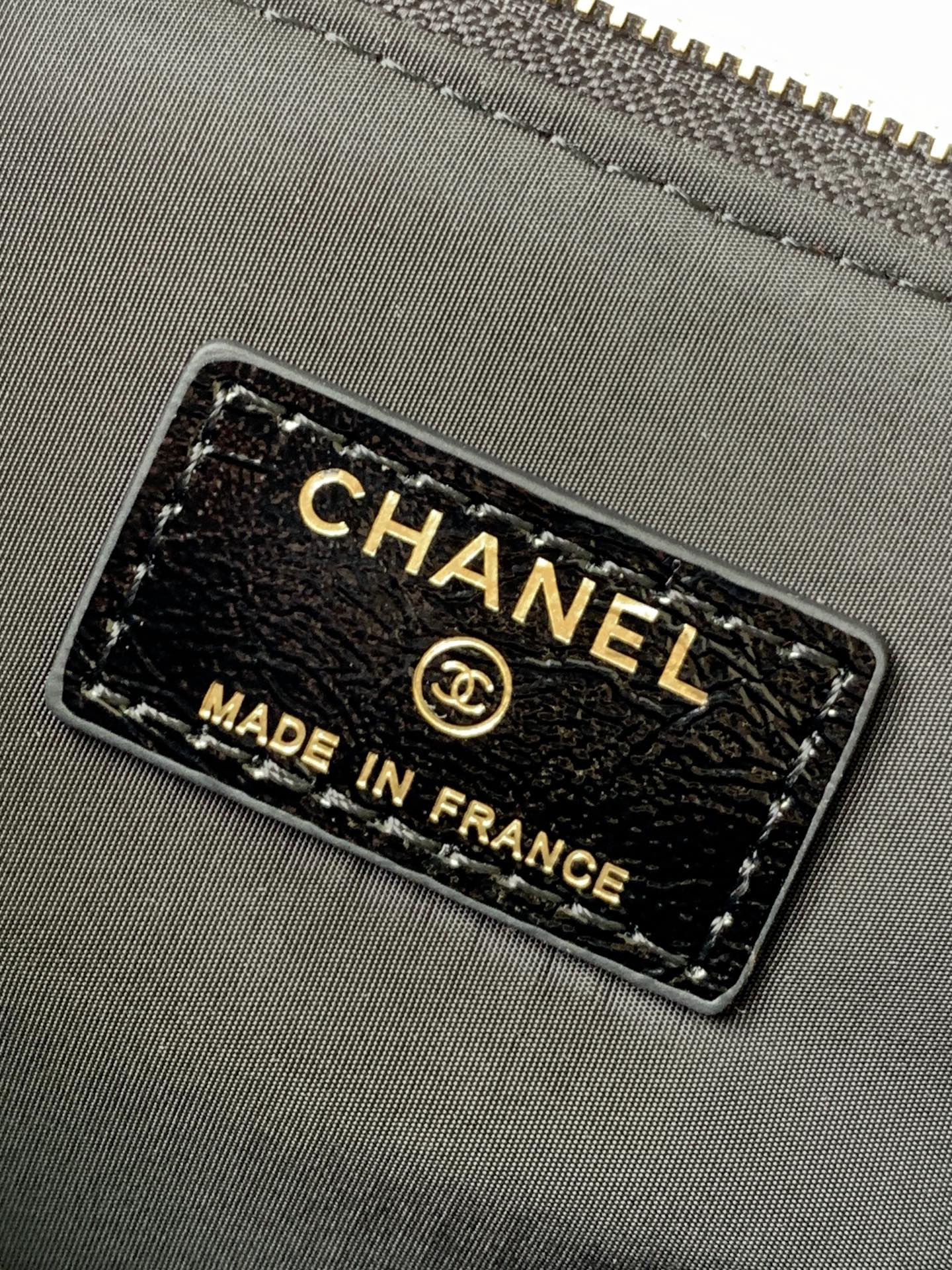 CC 2025 Black Velvet Crescent Bag