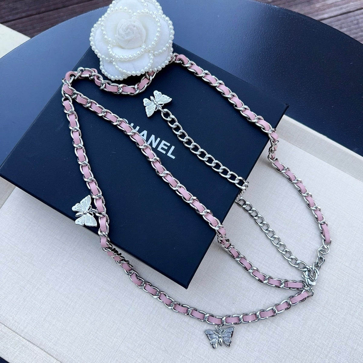 Chanel 2026 Butterfly Charm Belt 213864