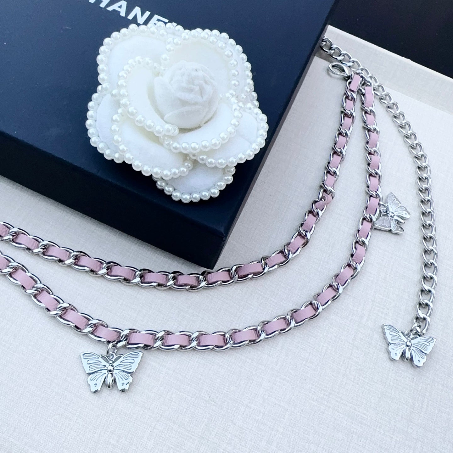 Chanel 2026 Butterfly Charm Belt 213864