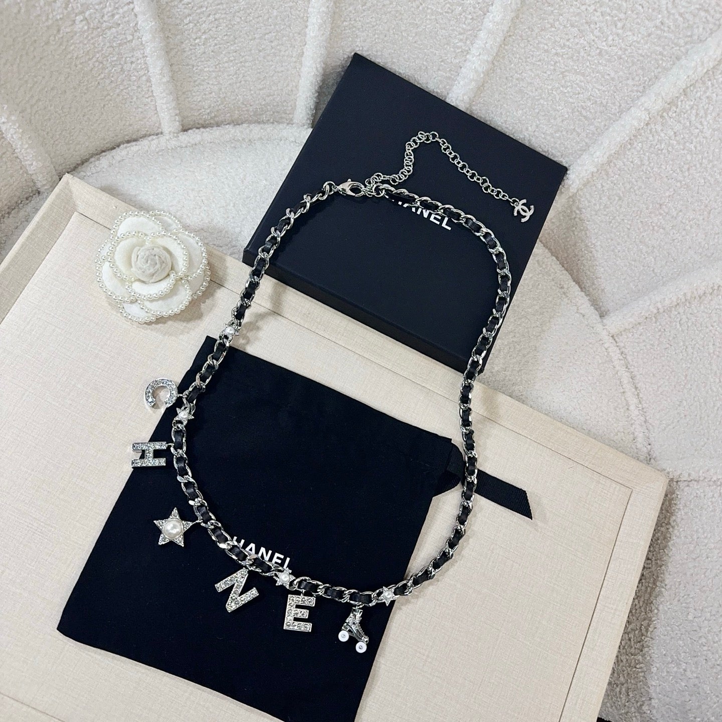 Chanel 2026 Letter Charm Belt 215438