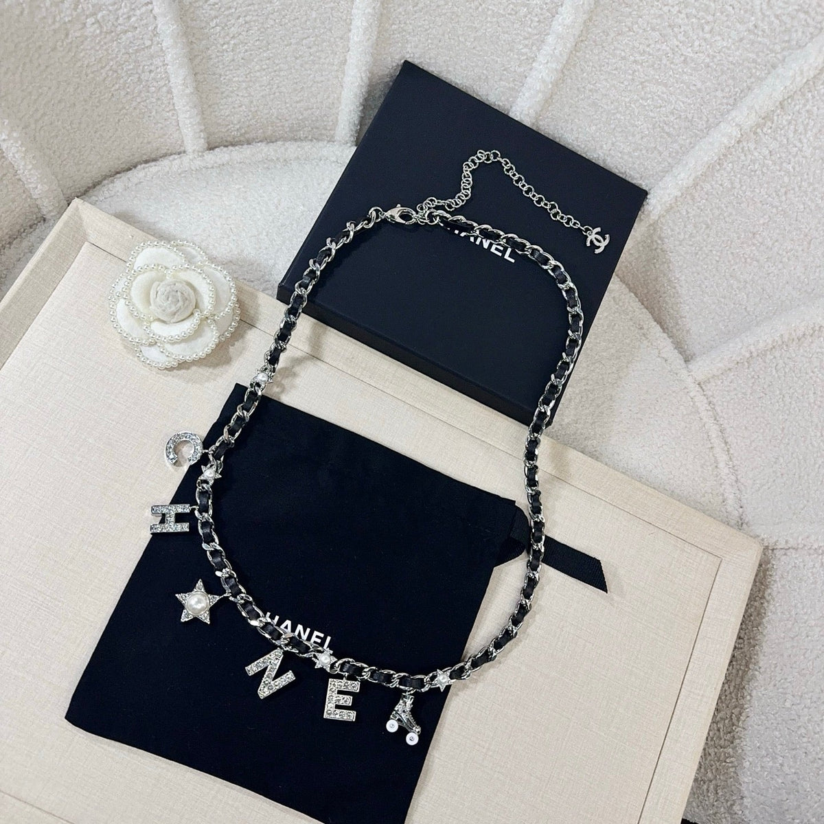 Chanel 2026 Letter Charm Belt 215438