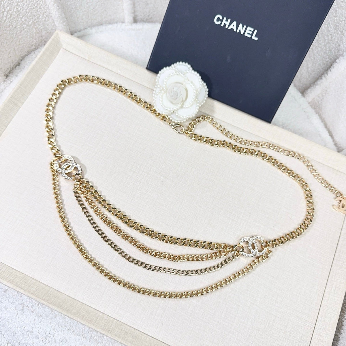 Chanel 2026 Triple-Chain Belt 215751