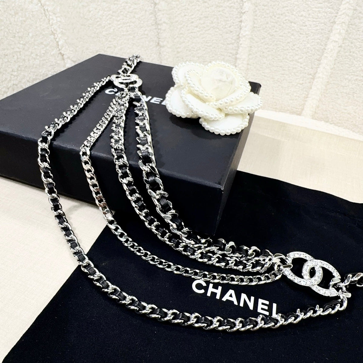 Chanel 2026 Multi-Strand Chain Belt 215765
