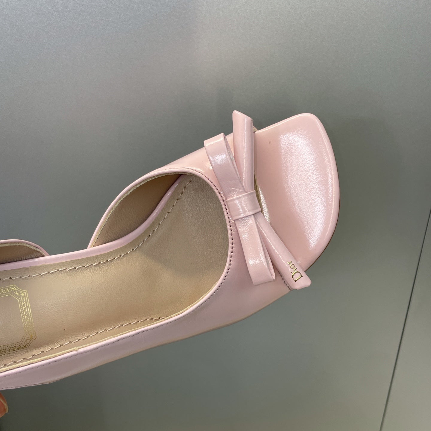 Dior 2026 Bow Heeled Slingback Sandal 607567