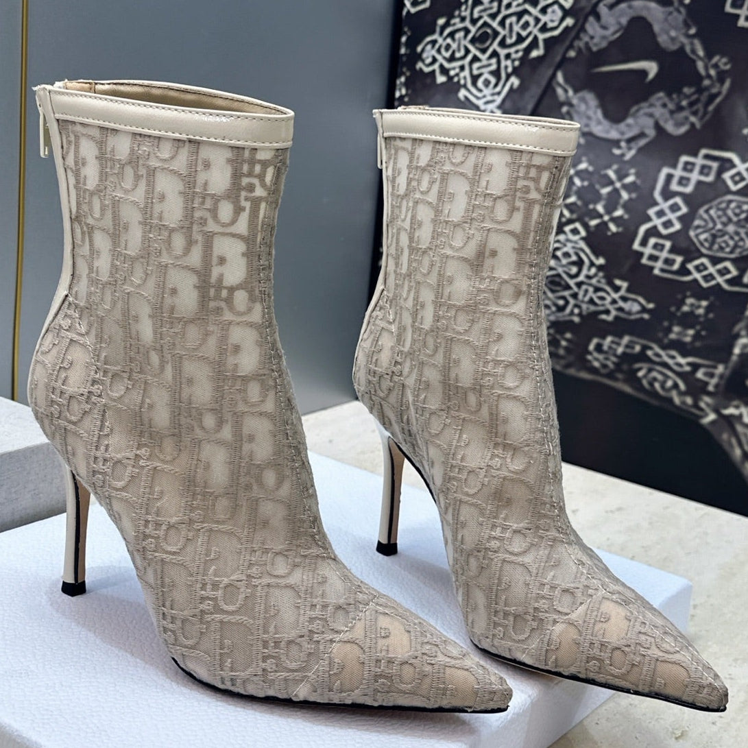 Dior 2026 Adiorable Ankle Boots 95mm Mesh 966531