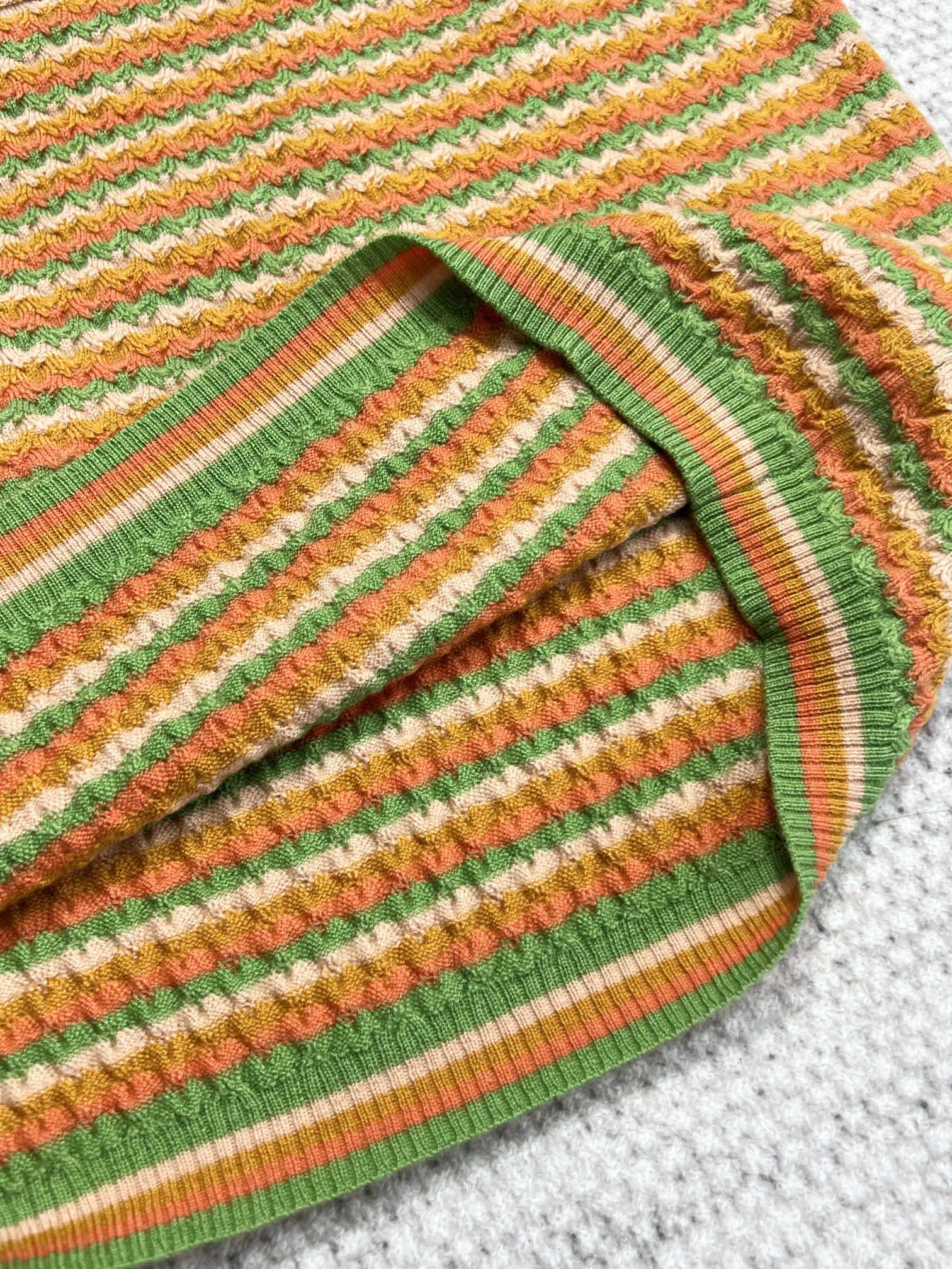 CC Tank Top Multicolor Wool Cashmere