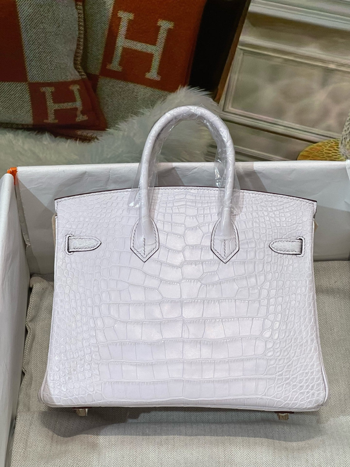 High-end Hermes 2026 Birkin Bag 25cm Crocodile Leather