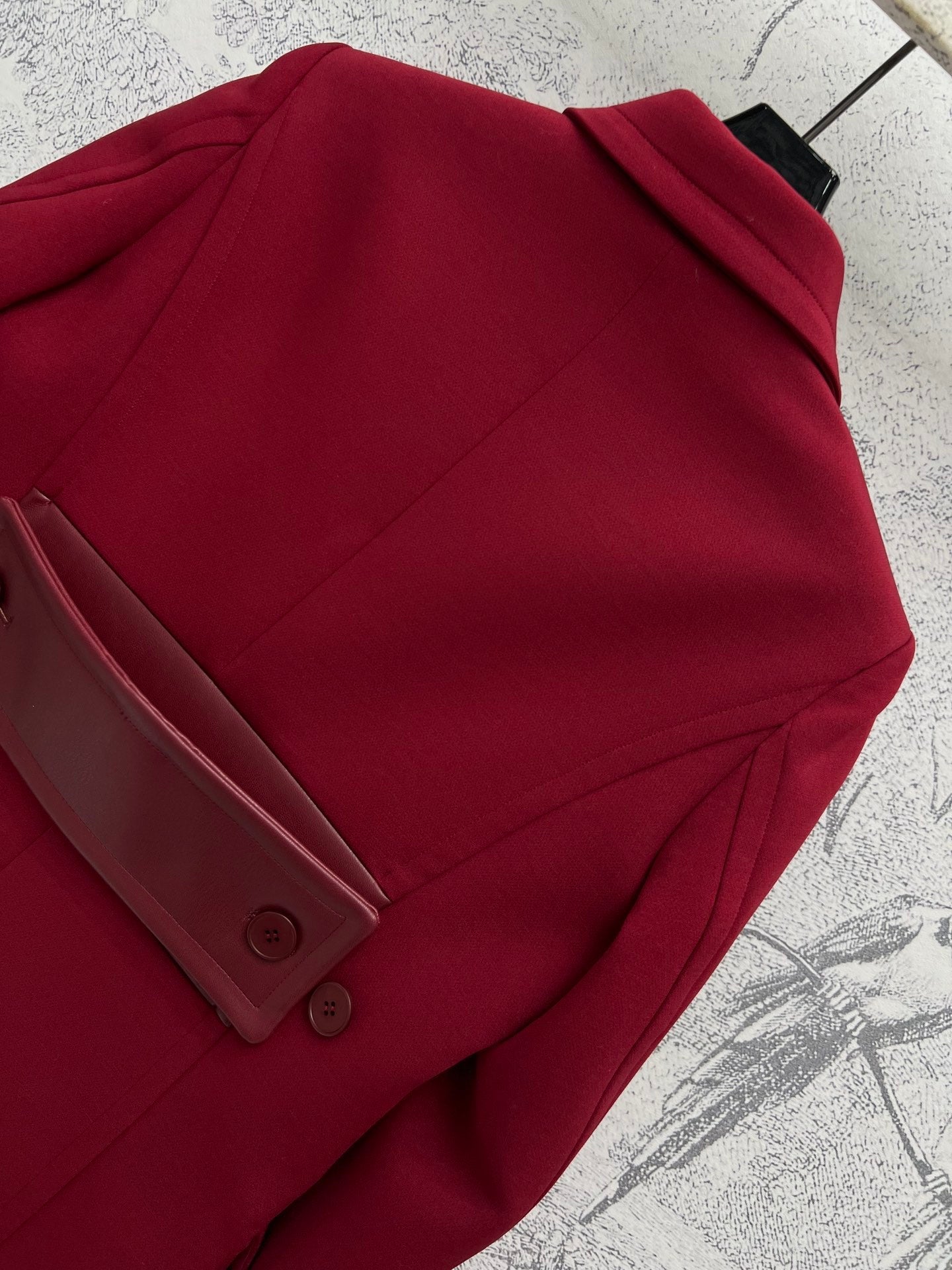 Gucci Suit Jacket Red Wool