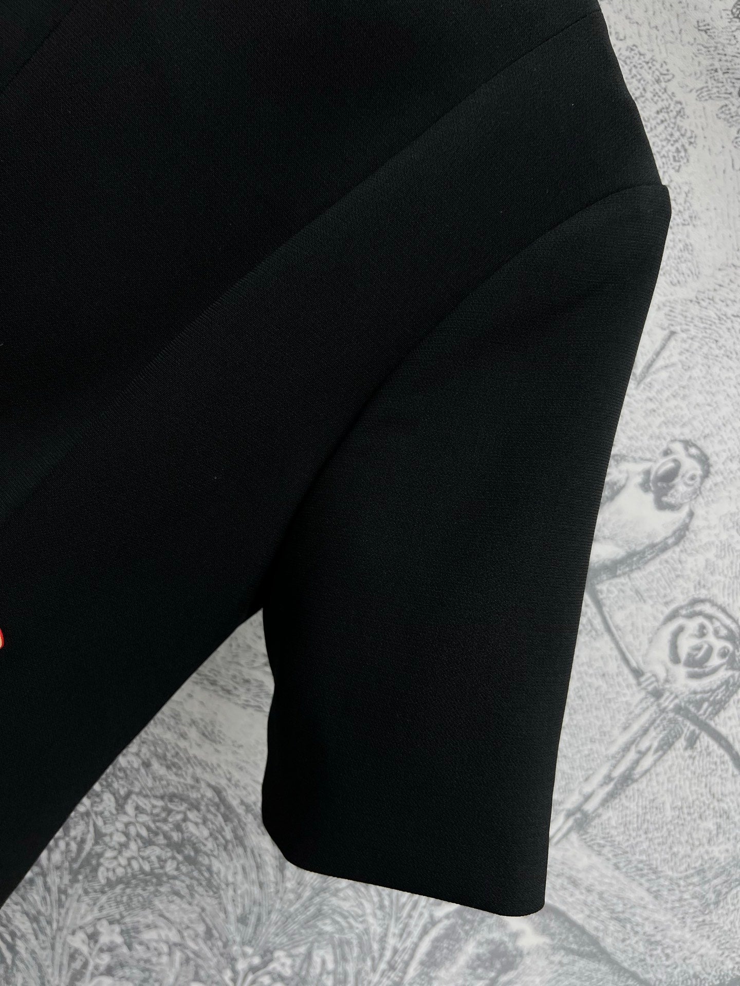 LV 25 Dress Black Polyester