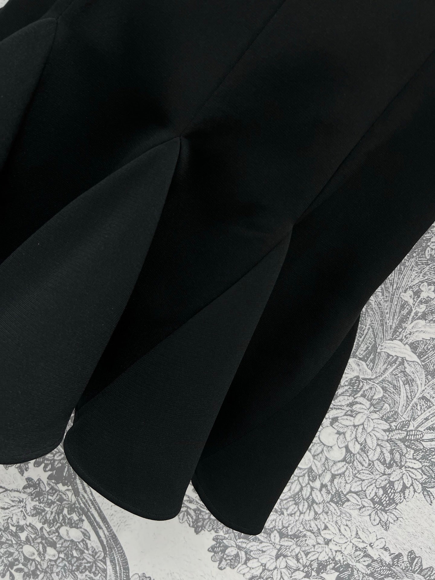 LV 25 Dress Black Polyester