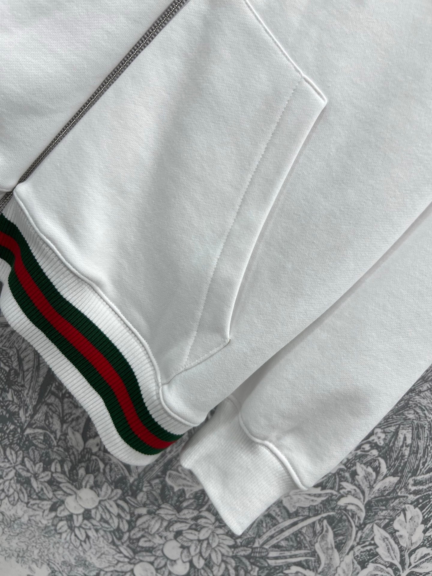 Gucci 2025 Sweatshirt Jacket White Cotton