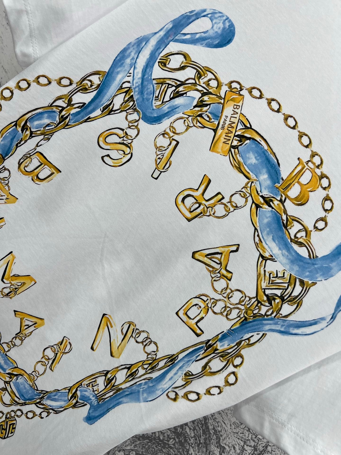 LV 25 Simple Basic Style Versatile T-Shirt White Cotton