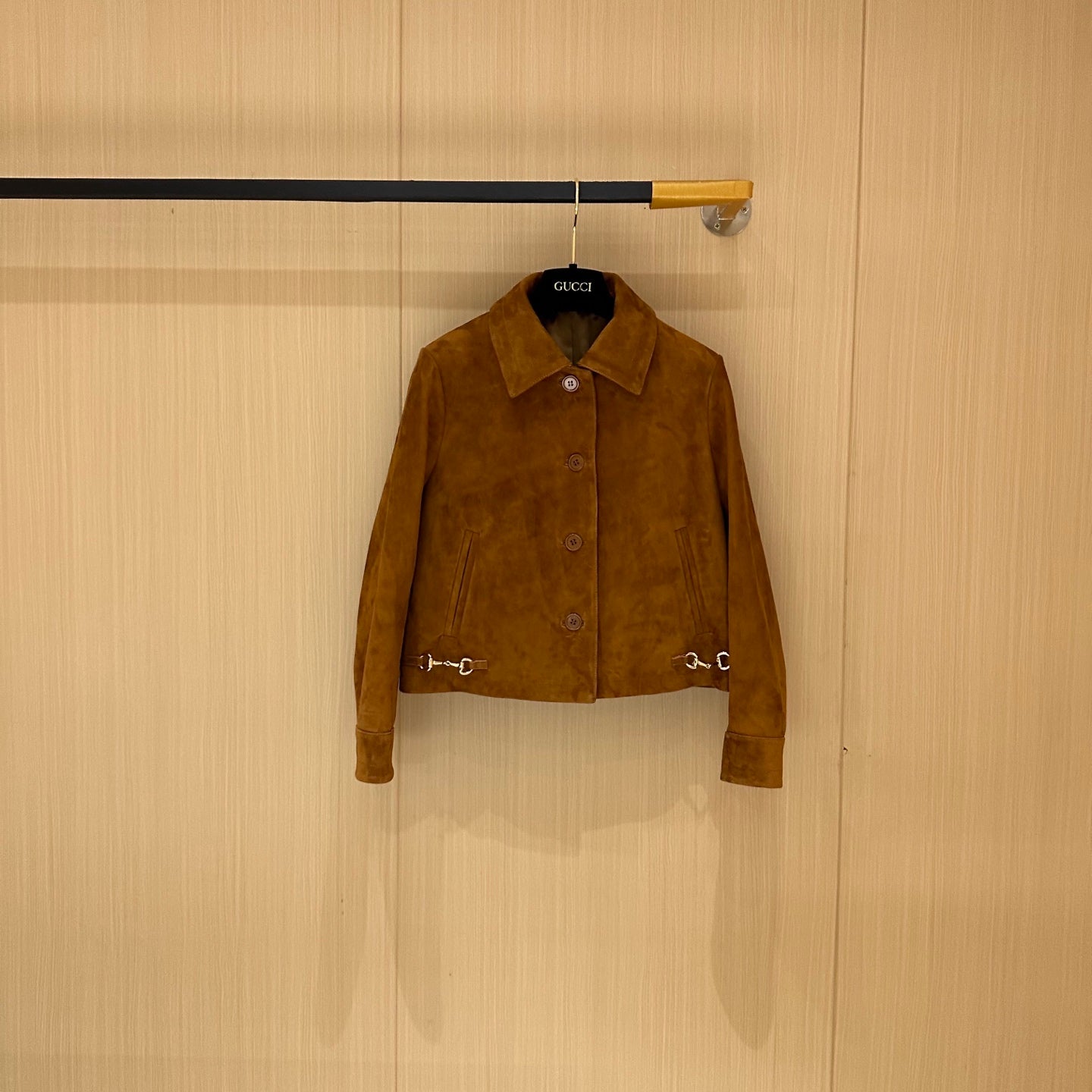 GG 25 Jacket Brown Suede 0015