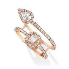 MY TWIN DOUBLE ROW RING