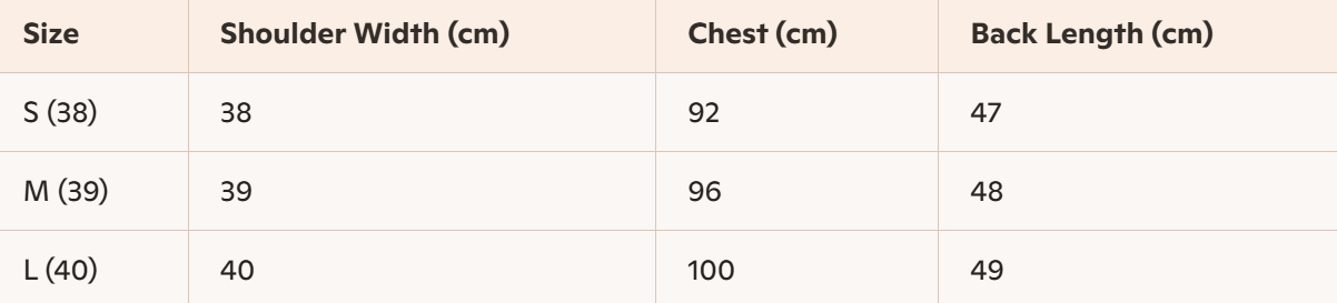 CD 25 Crew Neck Jacket Black Polyester Nylon