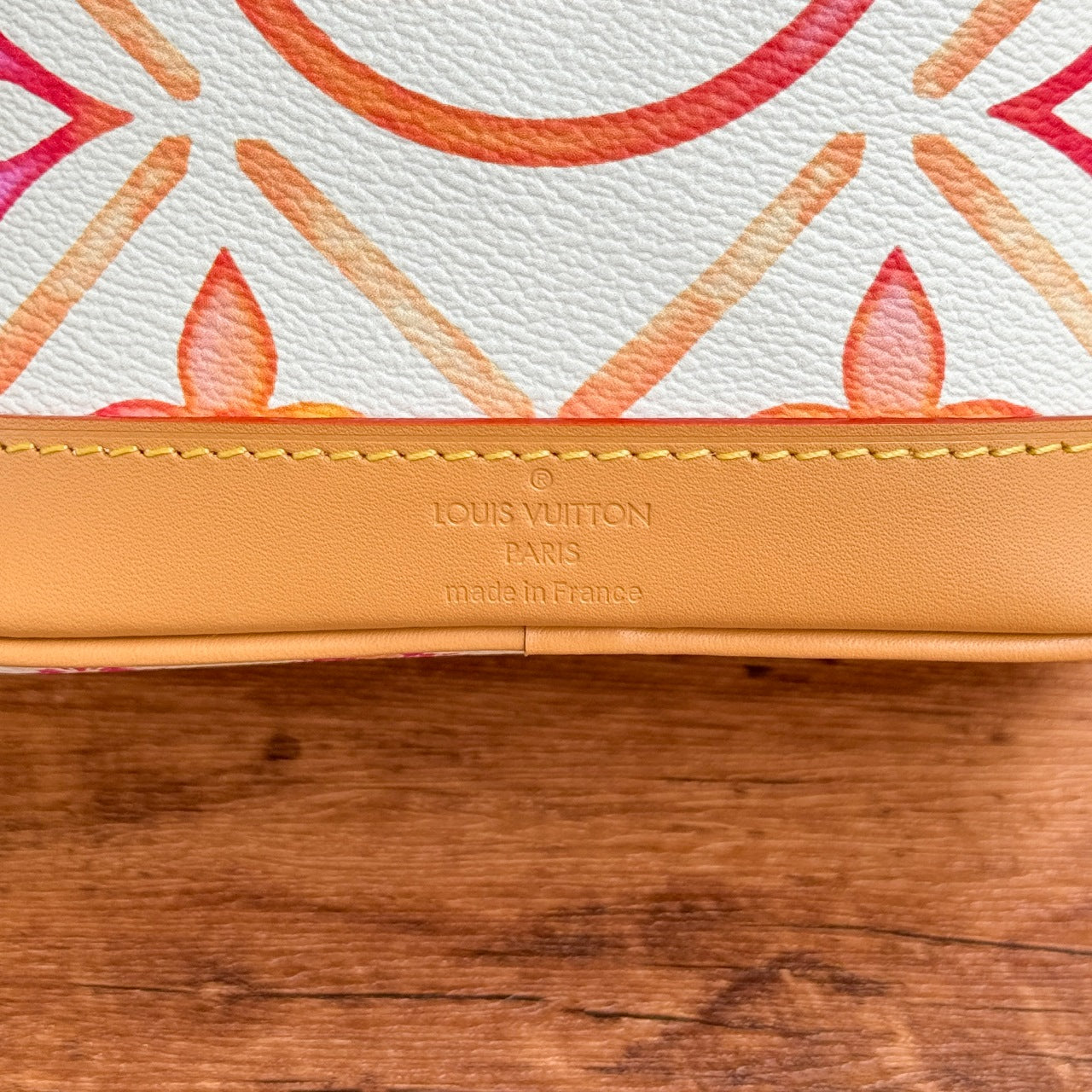 by the pool nano noe 13 coral monogram canvas