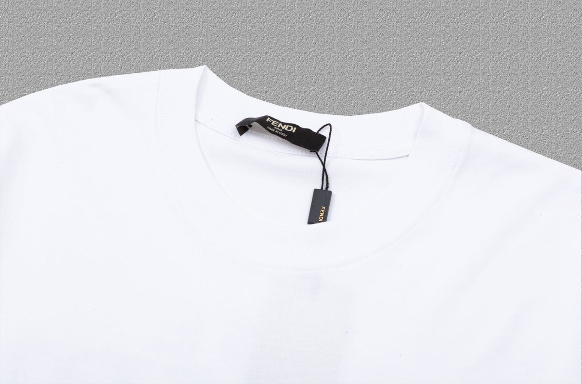 Fendi 2026 Men's Short-Sleeve T-Shirt Cotton 806038